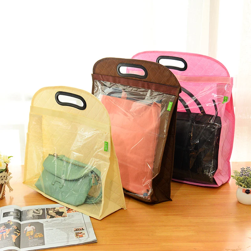 

3pcs/Lot Non-woven Fabric Dust Bag For Handbag Dustproof Storage Bag Dust Cover For Women Bag Storage