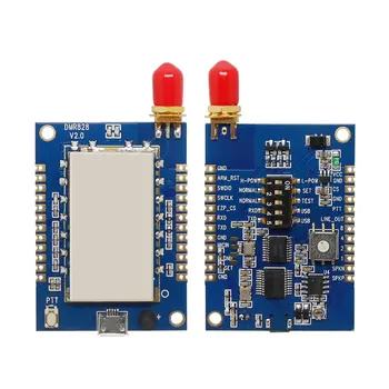 

2PCS DMR828-AMBE-V UFH 400-480mhz / VFH 134-174MHz/320-390MHz 2W all-in-one 8Km digital walkie talkie Motorola Compatible