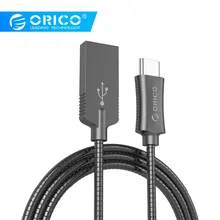Кабель ORICO HTS usb type-C 2,4 А, Максимальная зарядка и синхронизация, кабель type-C для samsung S9 S8 Xiaomi mi6 huawei