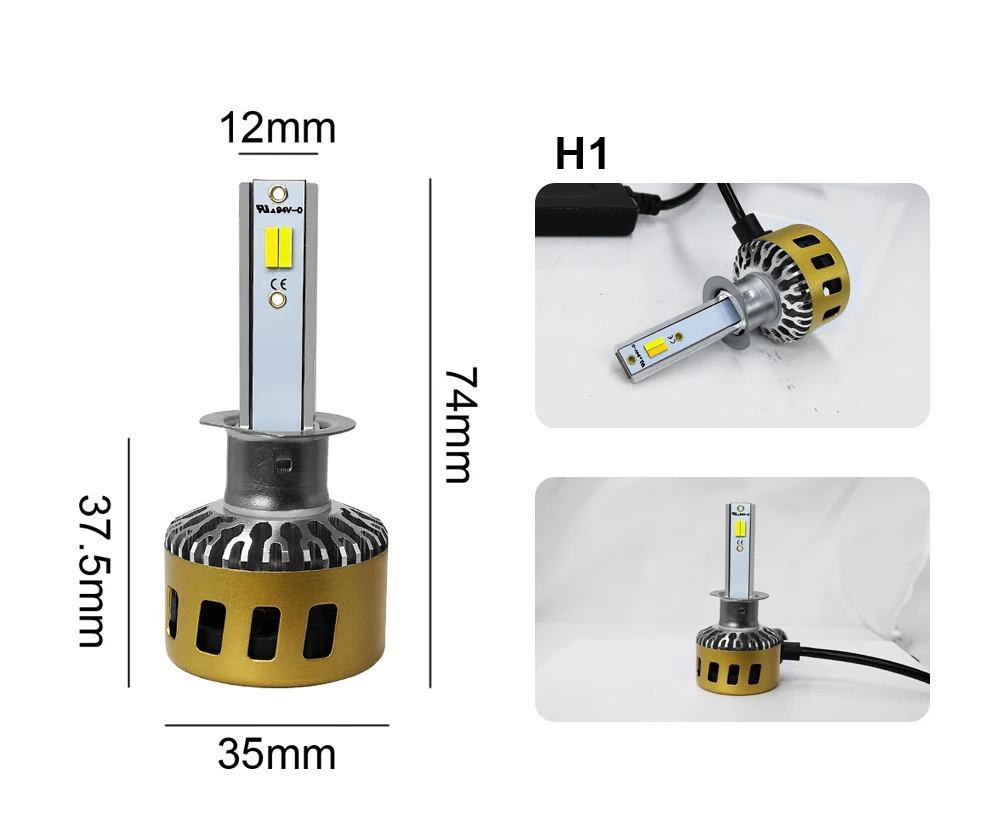 Roadsun H4 светодиодный налобный фонарь H1 H7 H11 HB3 HB4 H8 светодиодный фонарь для автомобиля, три цвета, Переменная температура 3000K 4300K 6000 K, автомобильная лампа