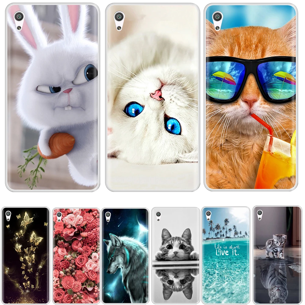 

Phone Case For Sony Xperia XA Ultra Soft Silicone TPU Painted F3211 F3212 F3216 Back Cover Case For Sony Xperia XA Ultra Coque
