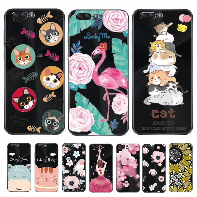

Coque For Asus Zenfone 4 ZE554KL Lace Cases 3D Relief Cover Funda Zenfone 4 ZE554KL 5.5" Case Zenfone 4 ZE554KL Silicone Bags