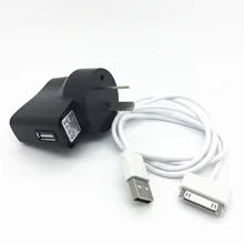30pin usb carregador de parede dados cabo branco para samsung galaxy tab SGH-1987 SCH-1800 SPH-P100 SGH-T849,7.0 plus, tab 7.7