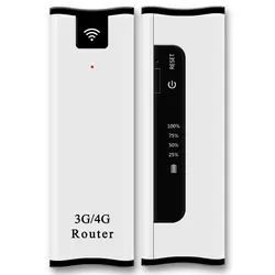 3g Wi-Fi маршрутизатор 3g маршрутизатор с слотом для sim-карты + 2200 мАч power bank