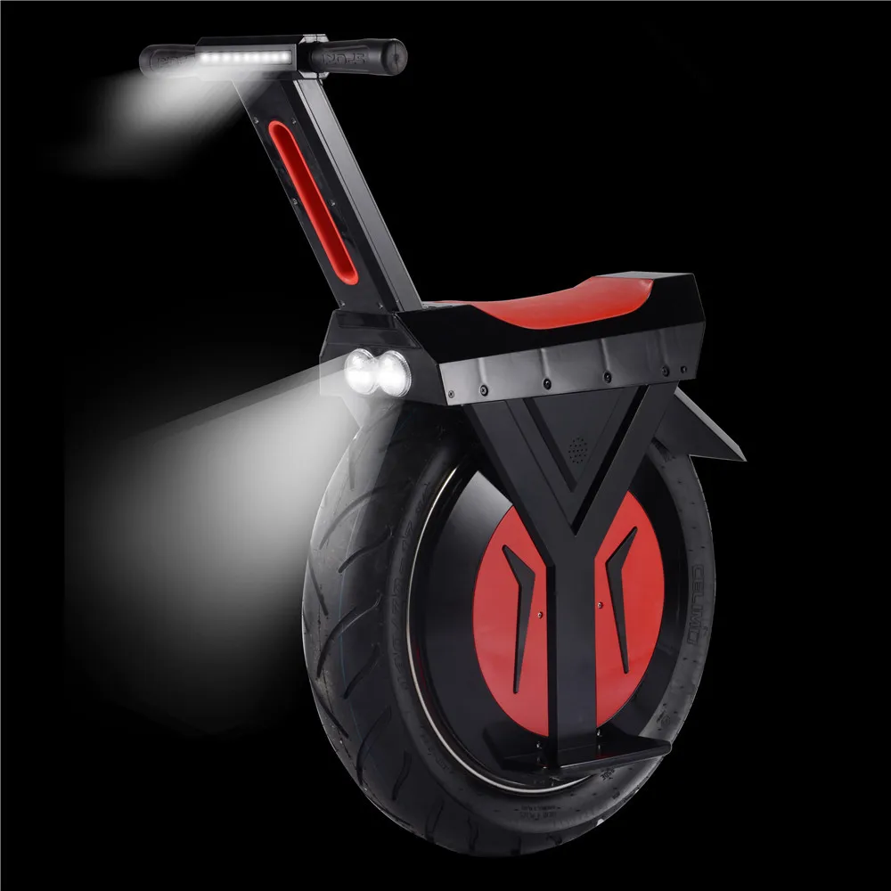 Сиди Забавный Одноколесный электрический скутер самобалансирующийся 60 в 17 дюймов скутер Одноколесный баланс доска для взрослых