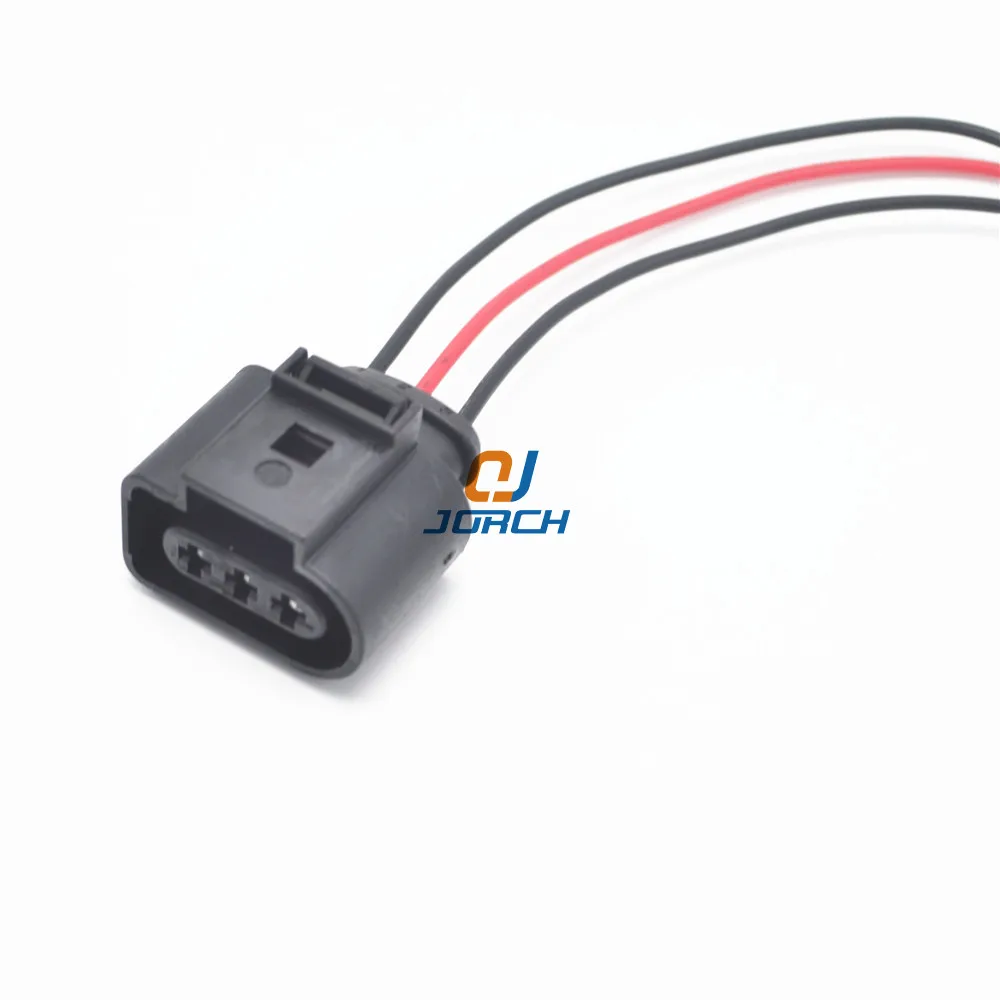 

1 set 3 pin VW 3.5mm auto waterproof wire harness sensor plug connector 1J0 973 723 with 20cm cable