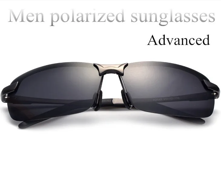 Новые передовые Для мужчин Поляризованные солнцезащитные очки за рулем открытый пляжные очки Классические черные очки UV400 6 видов цветов
