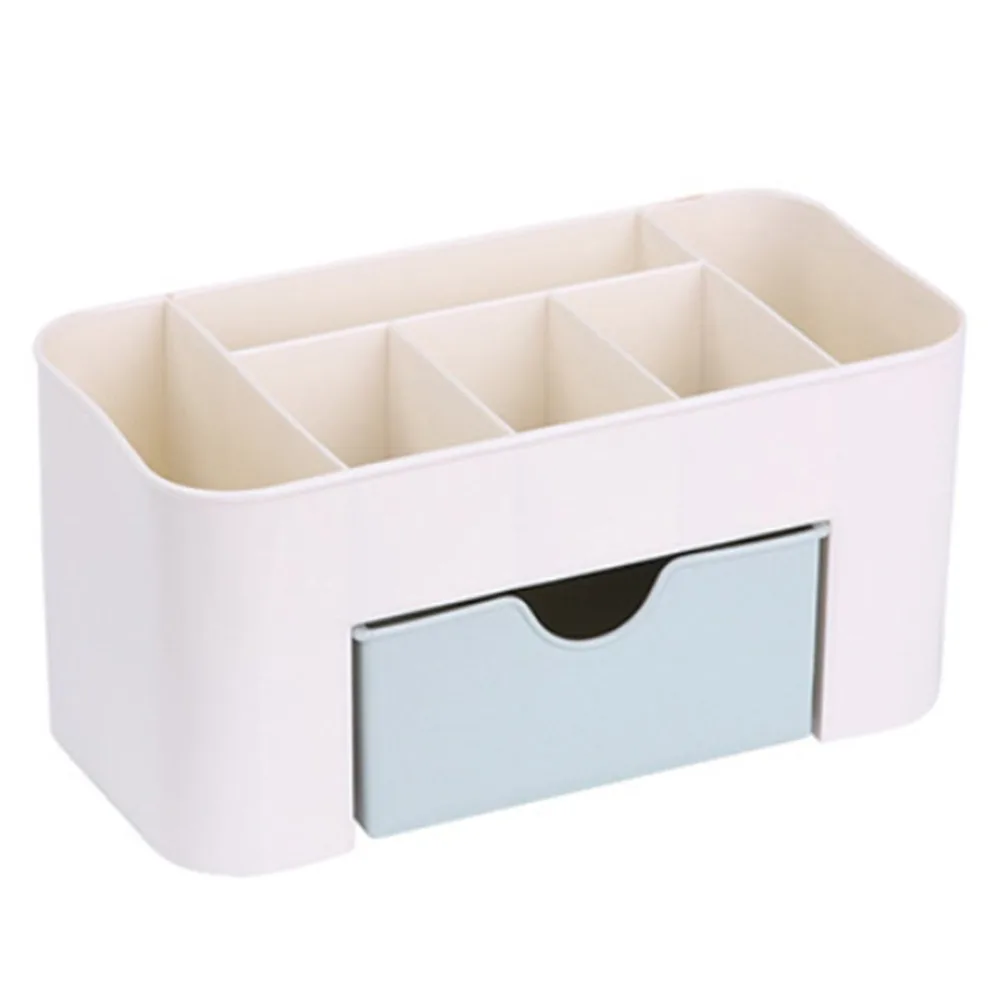 Desktop Makeup Organizer Plastic Storage Box Cosmetic Makeup Storage