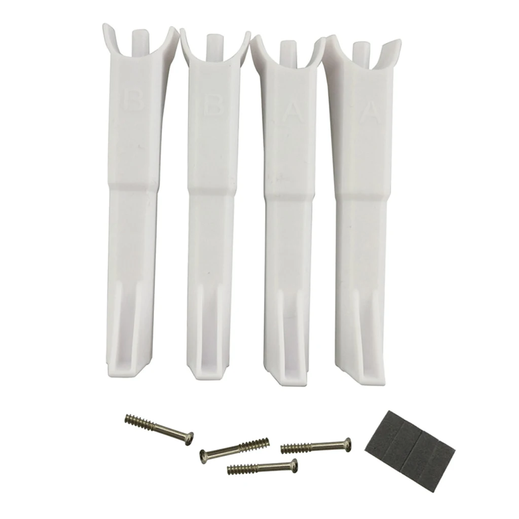 New 4 Pieces Plastic RC Drone Aircraft Landing Gear Undercarriage Protection Set for MJX B2C B2W Bugs 2 Spare Parts Replacement