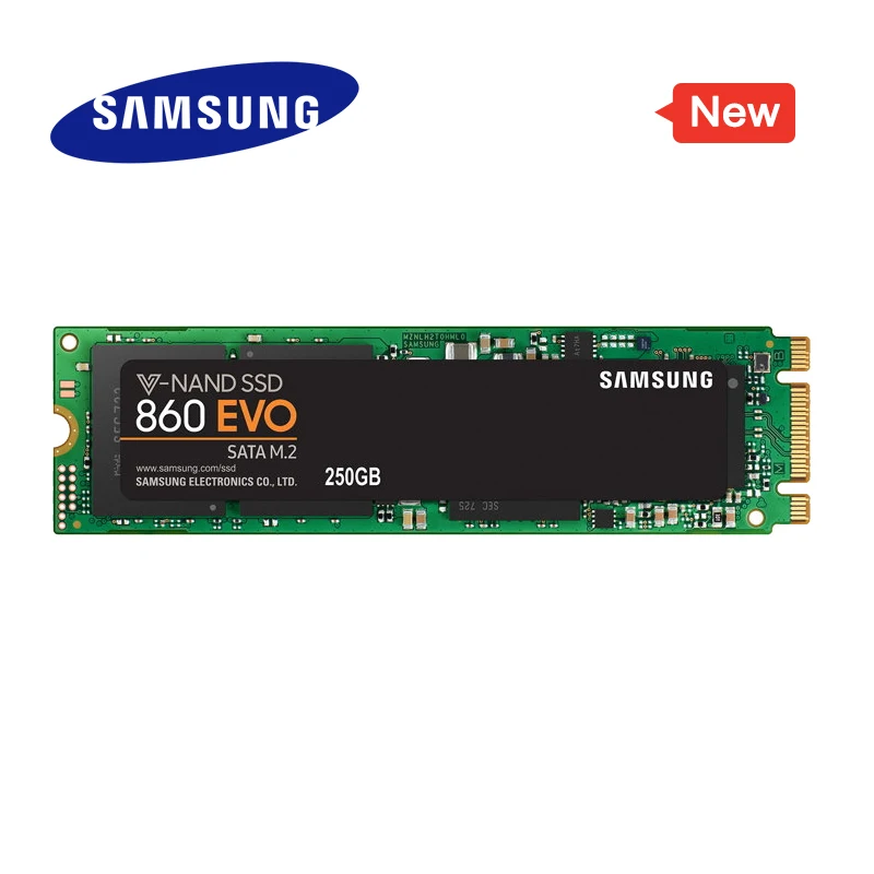  SAMSUNG SSD 860 EVO M.2 2280 SATA 250GB 500GB 1TB Interne Solid State Disk Festplatte HDD m2 Laptop