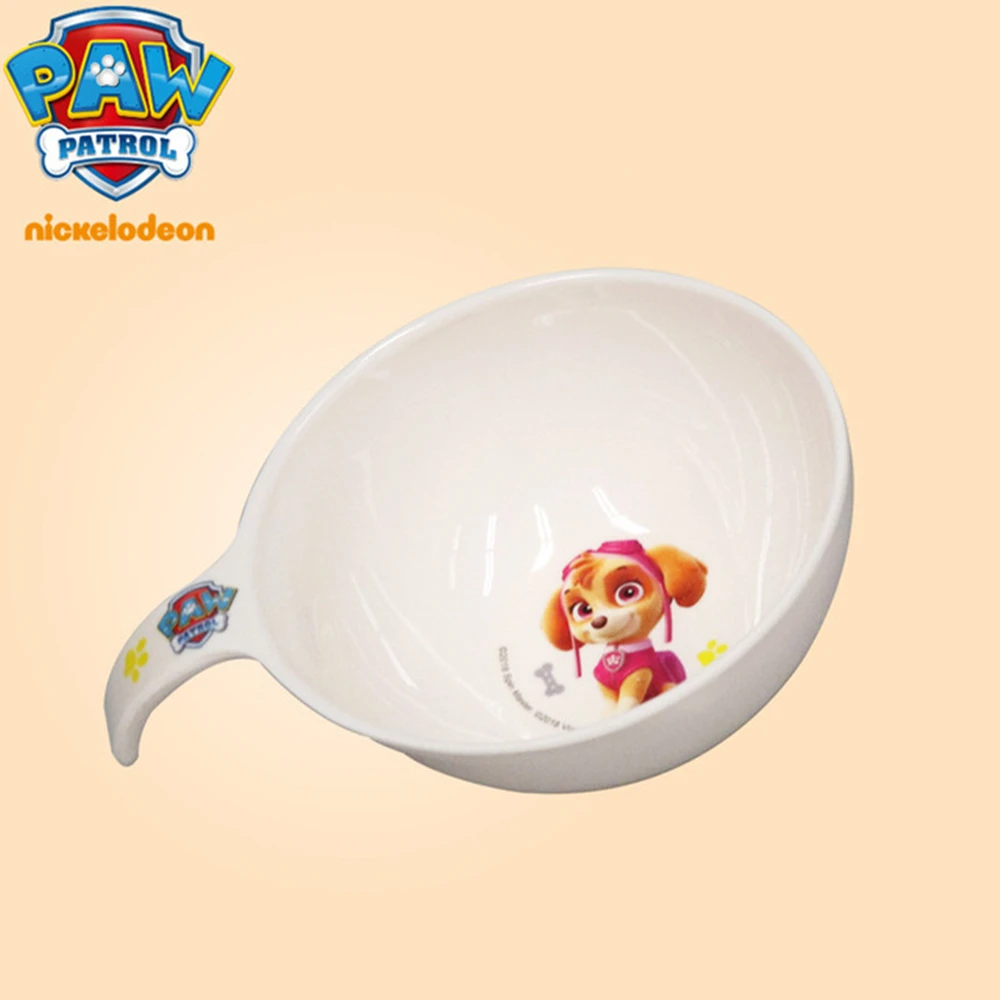 

Real Paw Patrol Children Cartoon Melamine Tableware Baby Food Feeding Disk 304 Stainless Steel Cutters And Forks Melamine Spoon