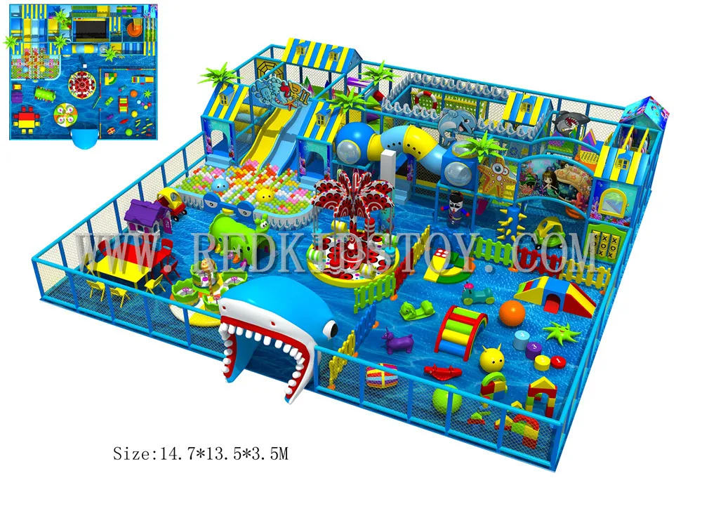 

Exported to Russia Big Indoor Playground Kids Playground Indoor 151127b