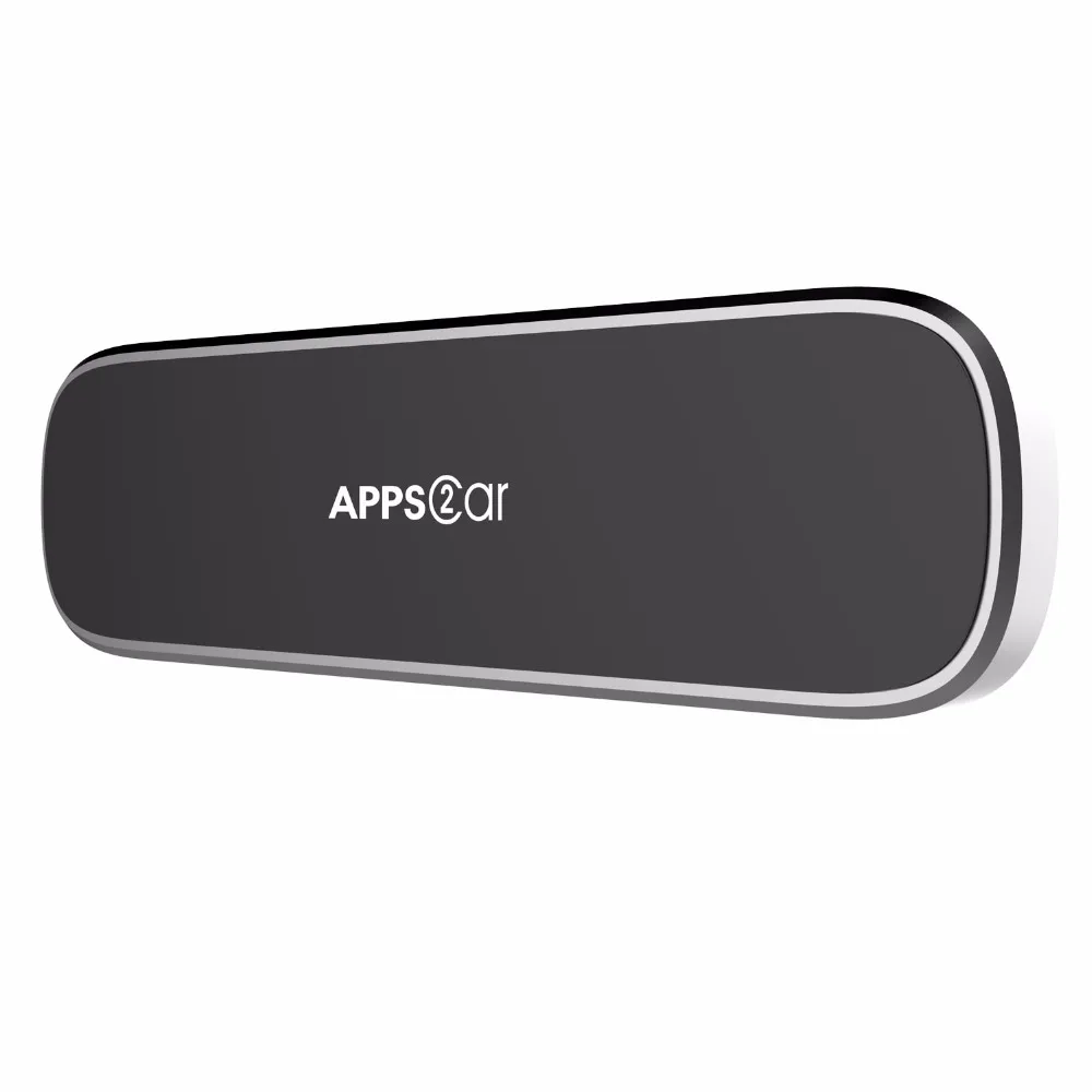 

APPS2Car Universal Stick On Rectangle Flat Dashboard Magnetic Car Mount Holder for Cell Phones and Mini Tablets