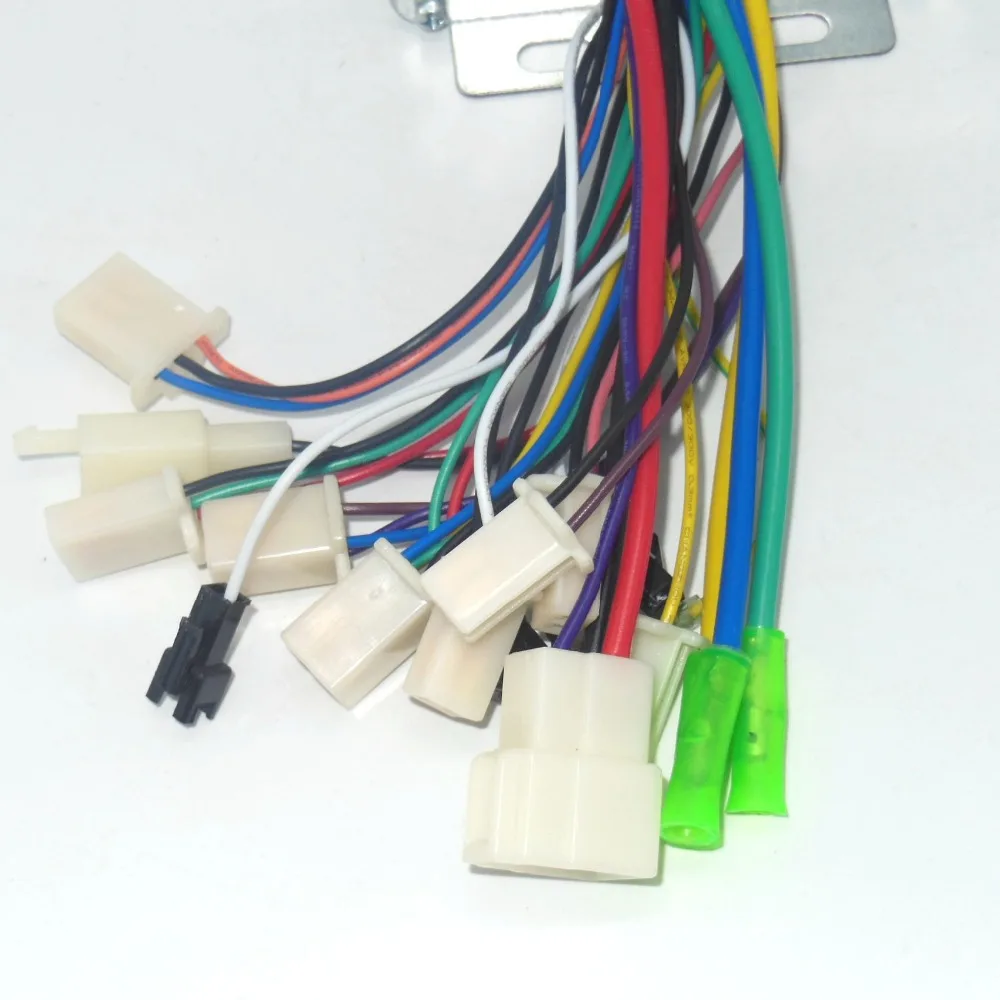 Excellent 60/120degree Sensor/Sensorless Universal 48V 60V 500W Brushless DC Motor Controller/Electric Bike Speed Controller, motor driver 4