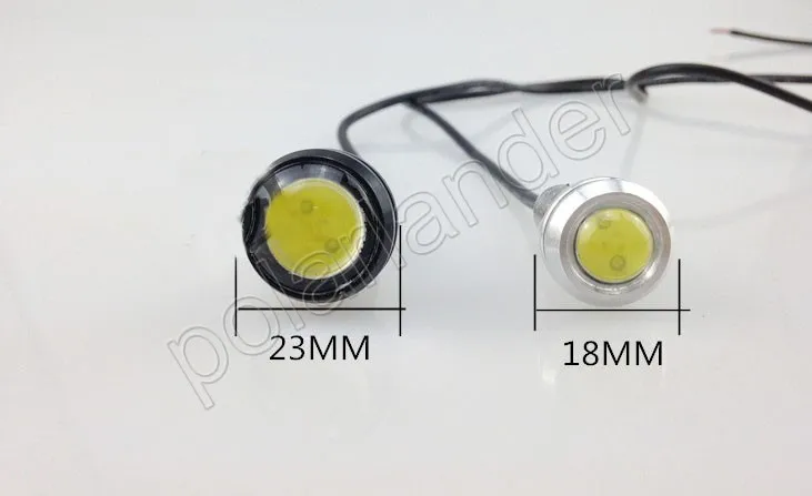 Высокая яркость Eagle Eye Водонепроницаемые светодиодные фонари для бега DC 12V 3W