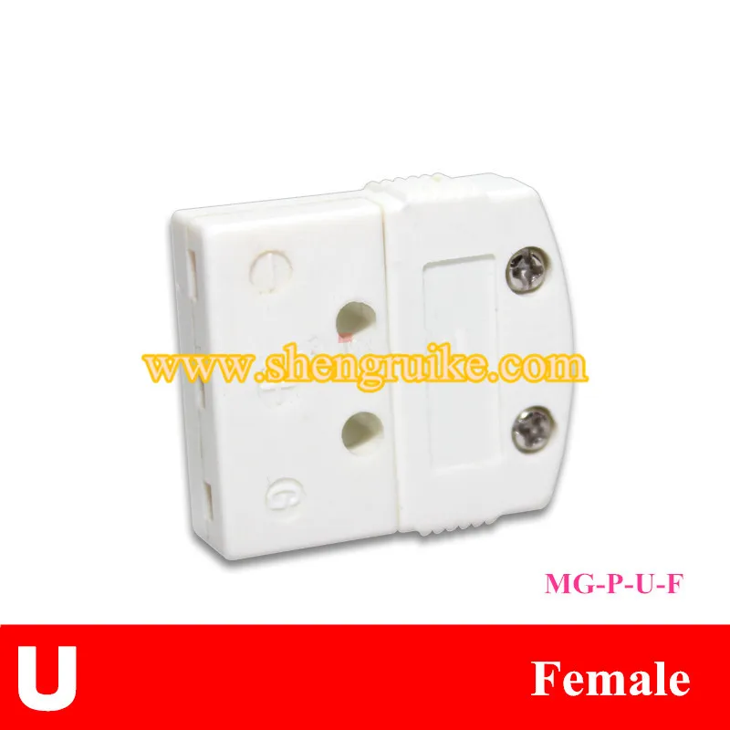 Three-legged RTD connector plug socket pt100 male and female connector