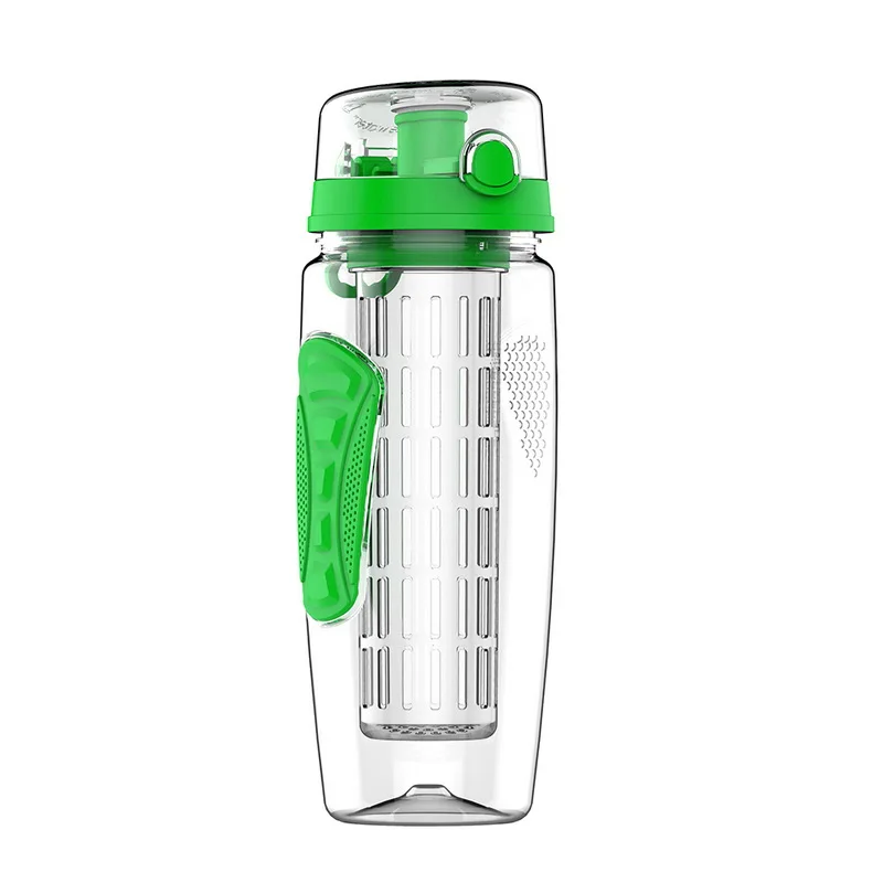 32 унций 900 мл BPA бесплатно фруктовый инфузор сока шейкер Спортивная бутылка для лимонной воды для туристического похода портативный лагерь для восхождений бутылки