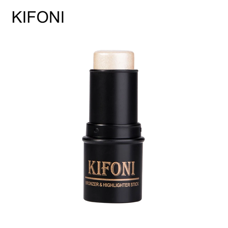 Kifini makup бронзатор и хайлайтер палочка 8 цветов 3D контур макияж консилер ручка лицо водостойкая светящаяся осветляющая палочка косметика - Цвет: H06