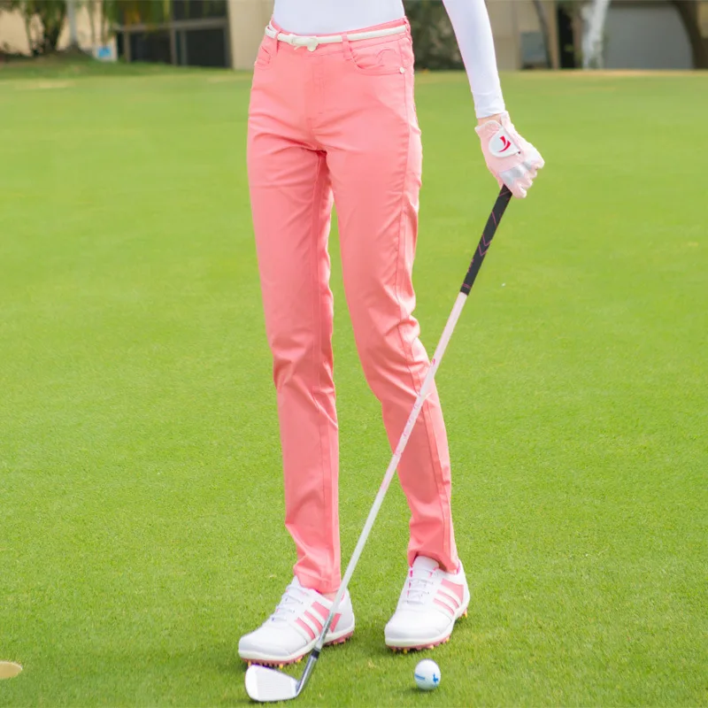 Женские Штаны Для Гольфа, брюки для гольфа, летняя женская тонкая спортивная одежда, легкие длинные штаны, спортивные гольфы, одежда D0674
