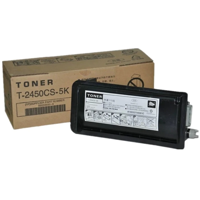 Compatible for Toshiba toner cartridge T 2450CS 5K/ 2450/ 2450 5K for ...