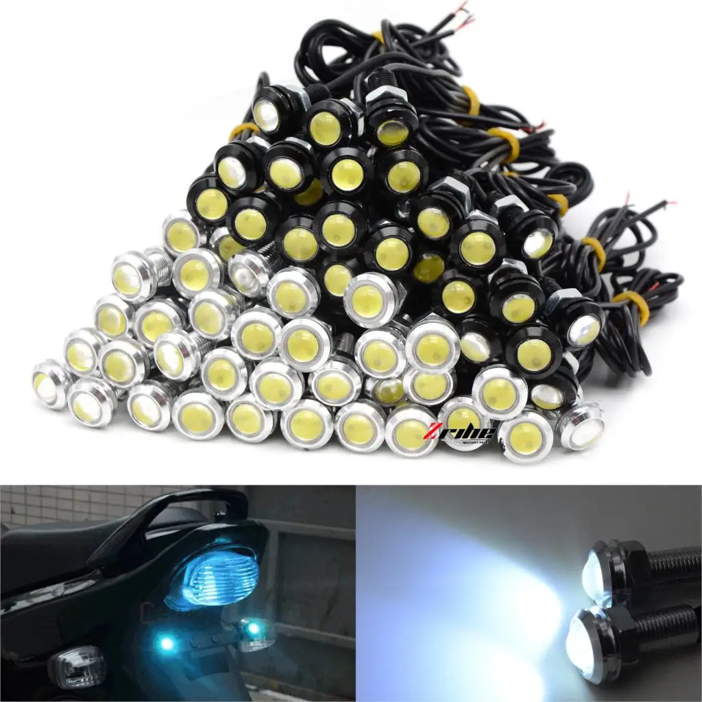 

Motorcycle Turn Signal Light Flexible 12 LED Turn Signals Indicators Universal Blinkers Flashers for Yamaha MT07 MT09 YZF R3 R6