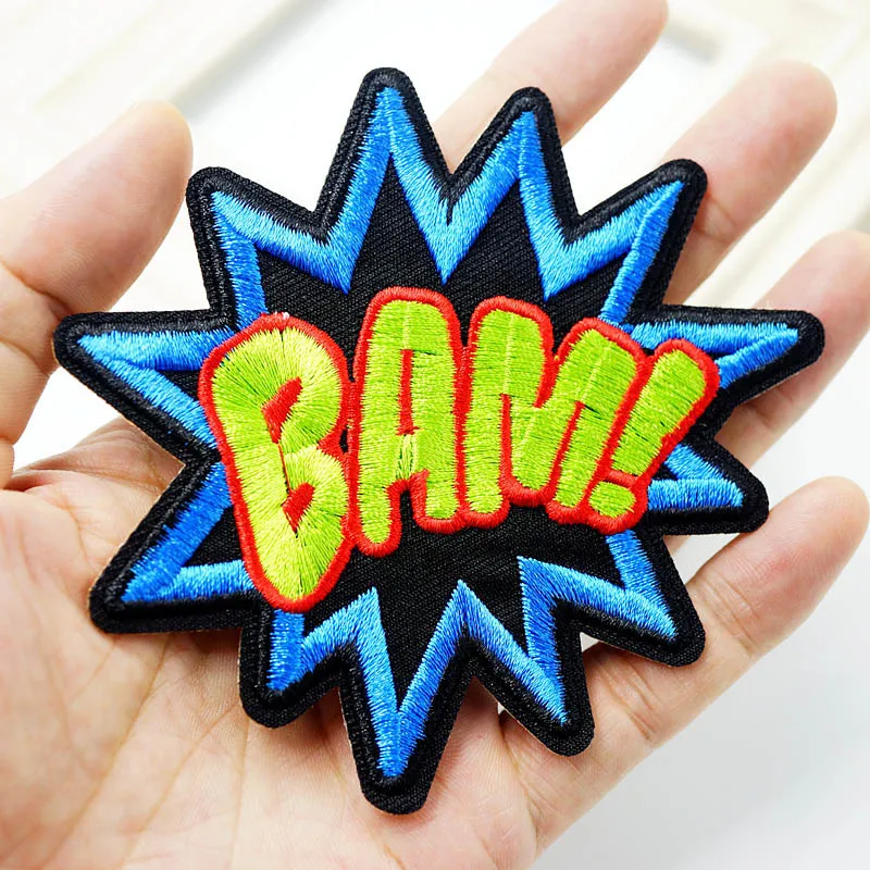 Размер BAM: (9 5x10 0 см) нашивка из ткани для творчества значки с вышивкой милые хиппи