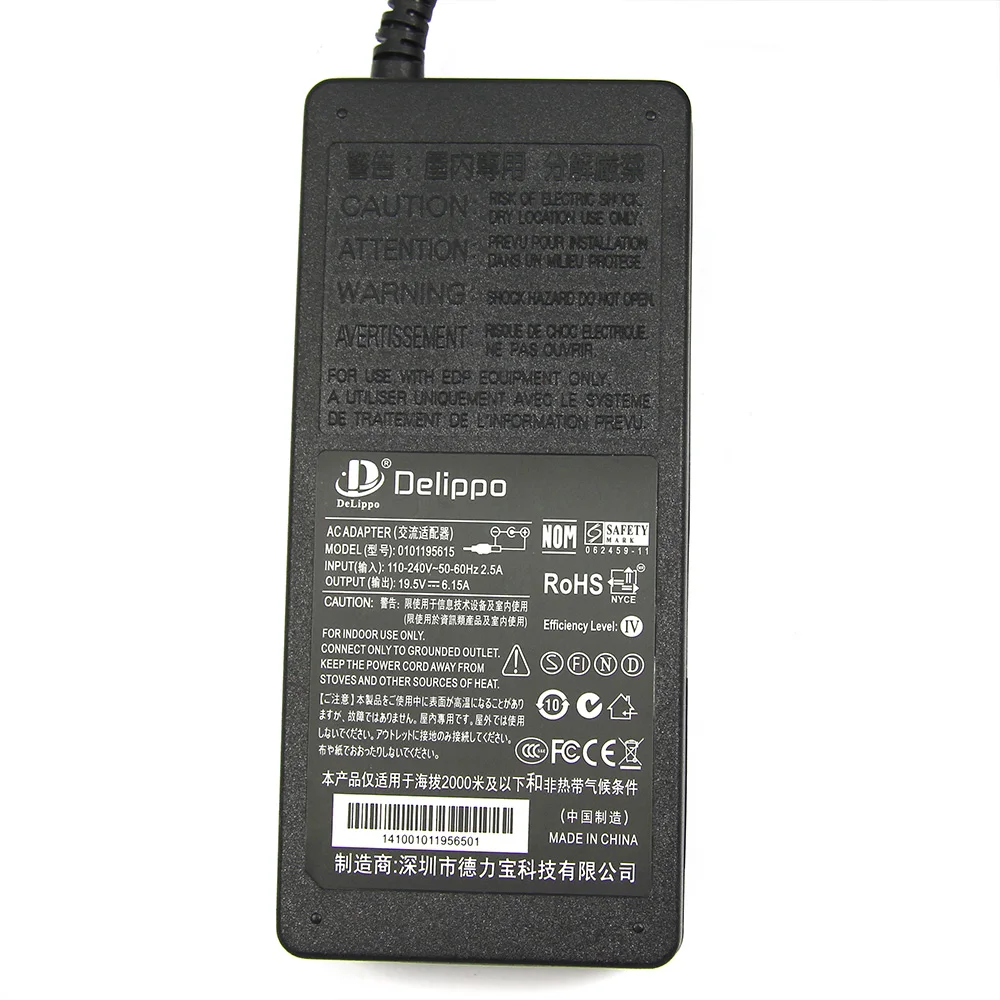 120W AC Adapter Charger for Sony VAIO VGP-AC19V45 Laptop Power Supply Cord