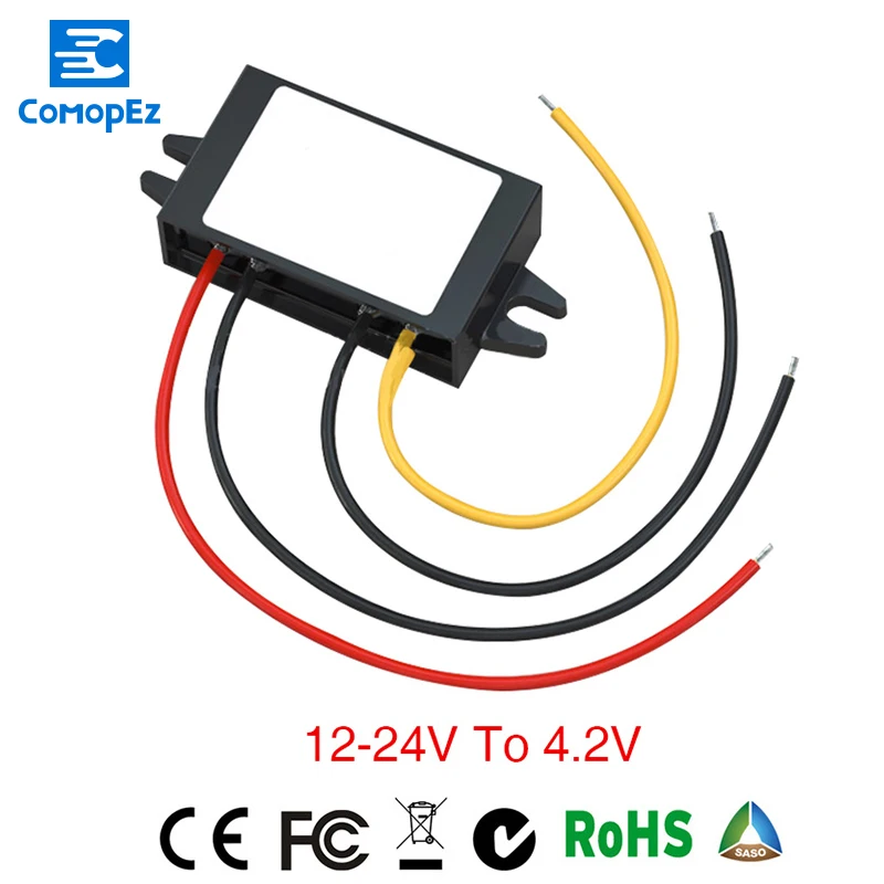 

DC-DC 12V/24V to 4.2V Buck Converter Step Down Module