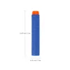 50pcs 8colors Soft Bullet Head Foam Bullets for Nerf N-strike Elite Series 7.2cm*1.3cm 6