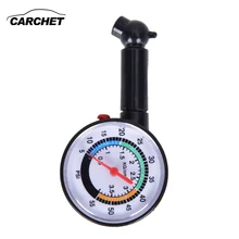 

CARCHET Auto Car Tire Pressure Guage Automobile Tyre Air Pressure Dial Meter Vehicle Bike Motorbike Tester 0-60 psi Universal