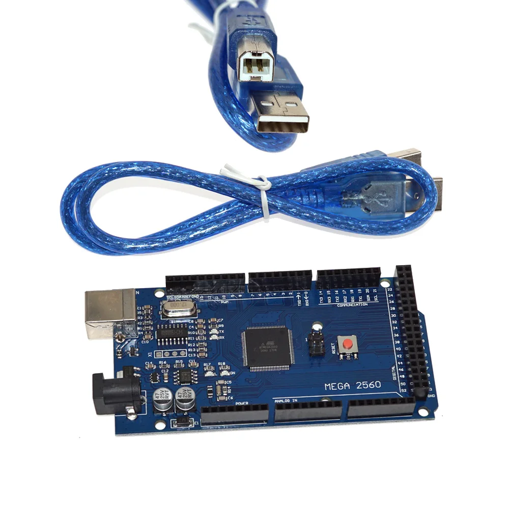 Умная электроника Mega2560 R3 atmega328p-au CH340G IC с USB кабелем для Arduino | Игрушки и хобби
