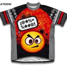 Angry Thinker Велоспорт Джерси короткий рукав велосипед одежда для велоспорта Ropa Cislismo для мужчин и женщин Летняя велосипедная одежда спортивная одежда