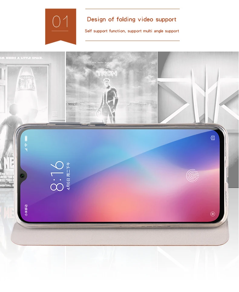 Для Xiaomi Mi 9 SE 5,9" чехол MOFI чехол-книжка из искусственной кожи с подставкой Чехол s для Xiaomi Mi 9 SE книга Стиль крышка