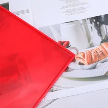 1 шт. четыре стороны высокой многоцелевой силиконовый торт Швейцарский рулет панель для выпечки Pad риса мяч доска выпечки высокая температура