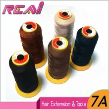 1 Pc Polyester Nylon Hair Thread Sewing Thread Hair Weave Thread And 24 Pieces C Type Hair Weave Needle