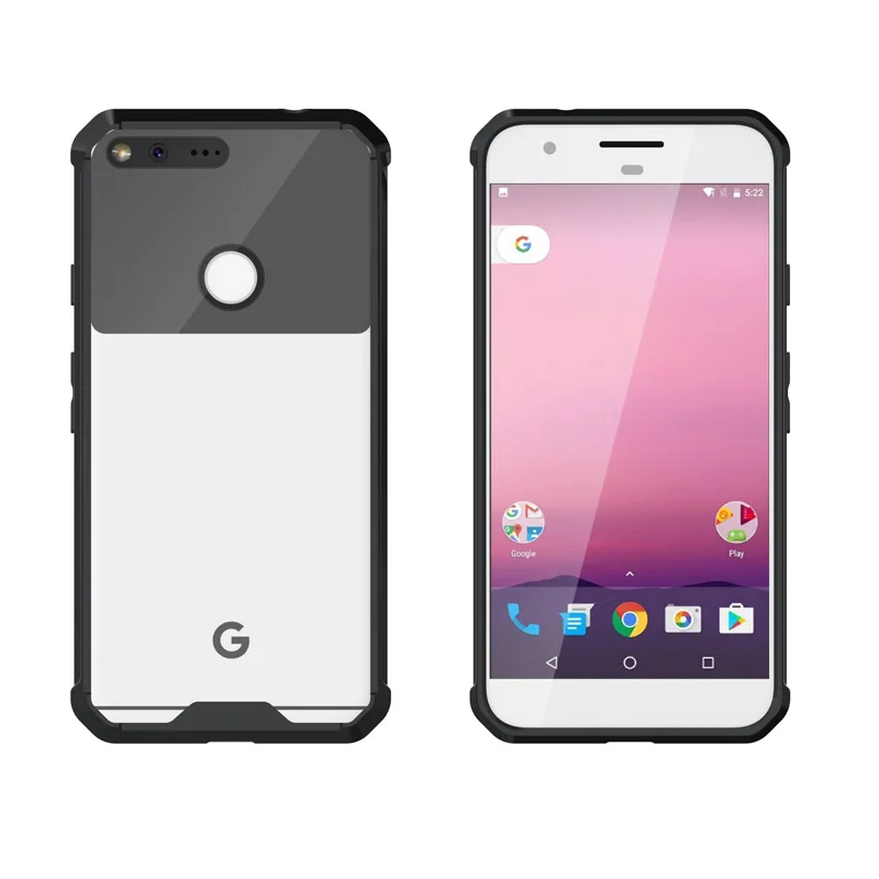 High quality case for google pixel xl антидетонационных air bag падение Защитная Крышка ТПУ + PC