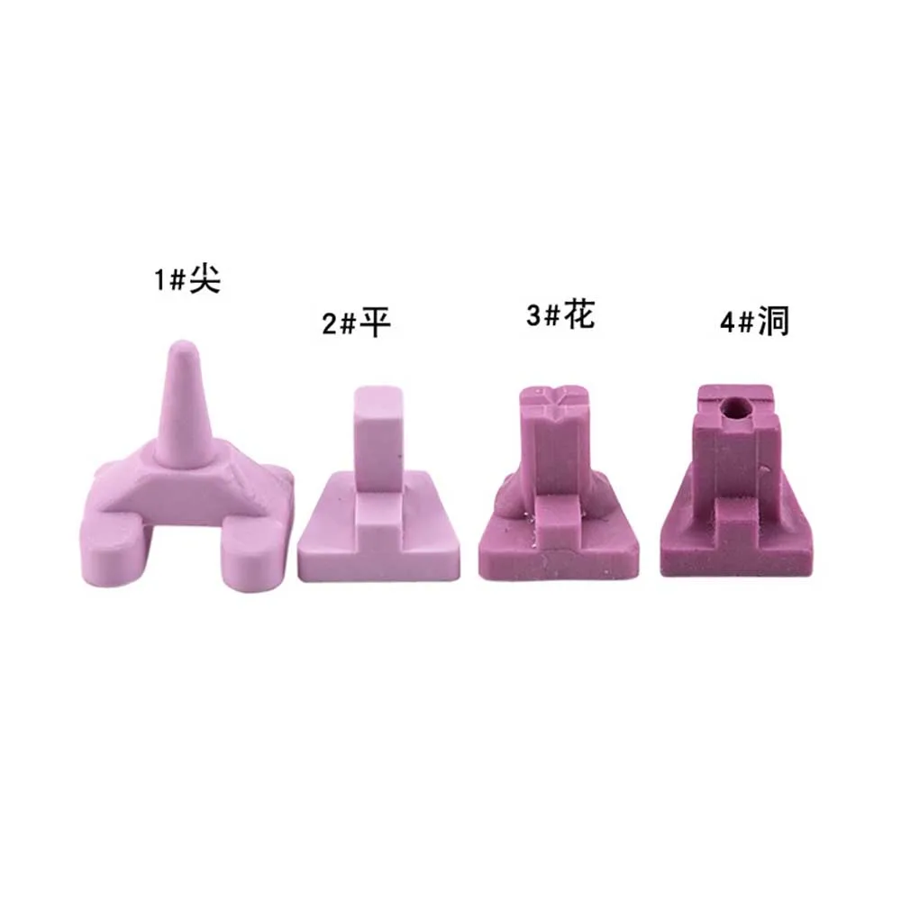 

20pcs Dental Lab Ceramist Tool Ceramic Firing Pink Pegs Dental Lab for Single Porcelain Crown Oven Tray-4 sizes