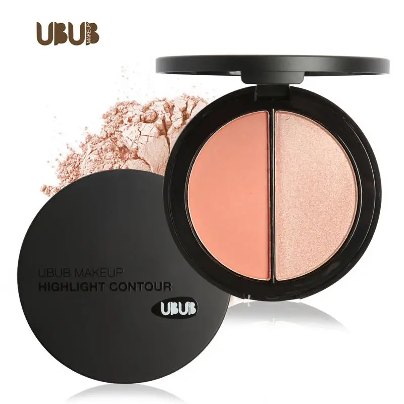 Buy UBUB Base Makeup 2 Colors Contour Palette For Face