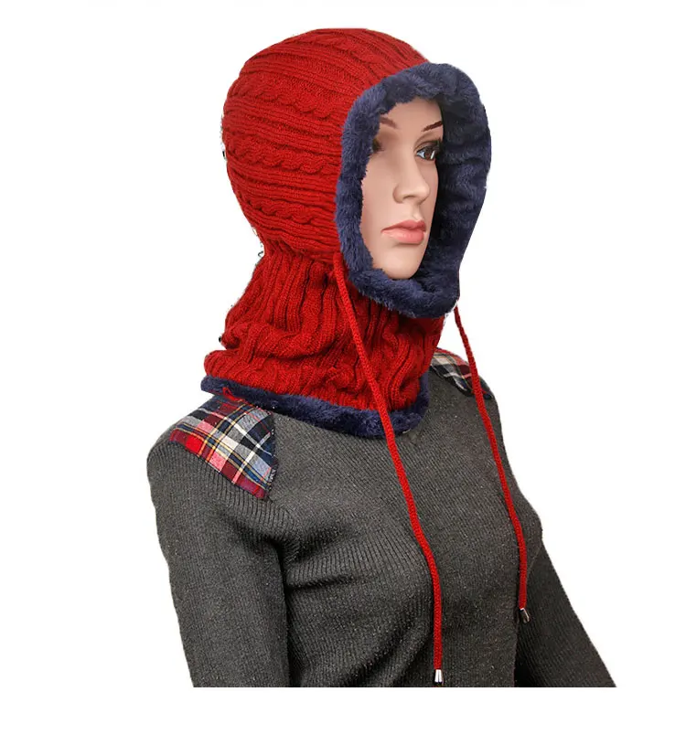 Knitted Hat beanie men hat winter hats for women men winter cap men women winter hat gorros hombre invierno Skullies Beanies (13)