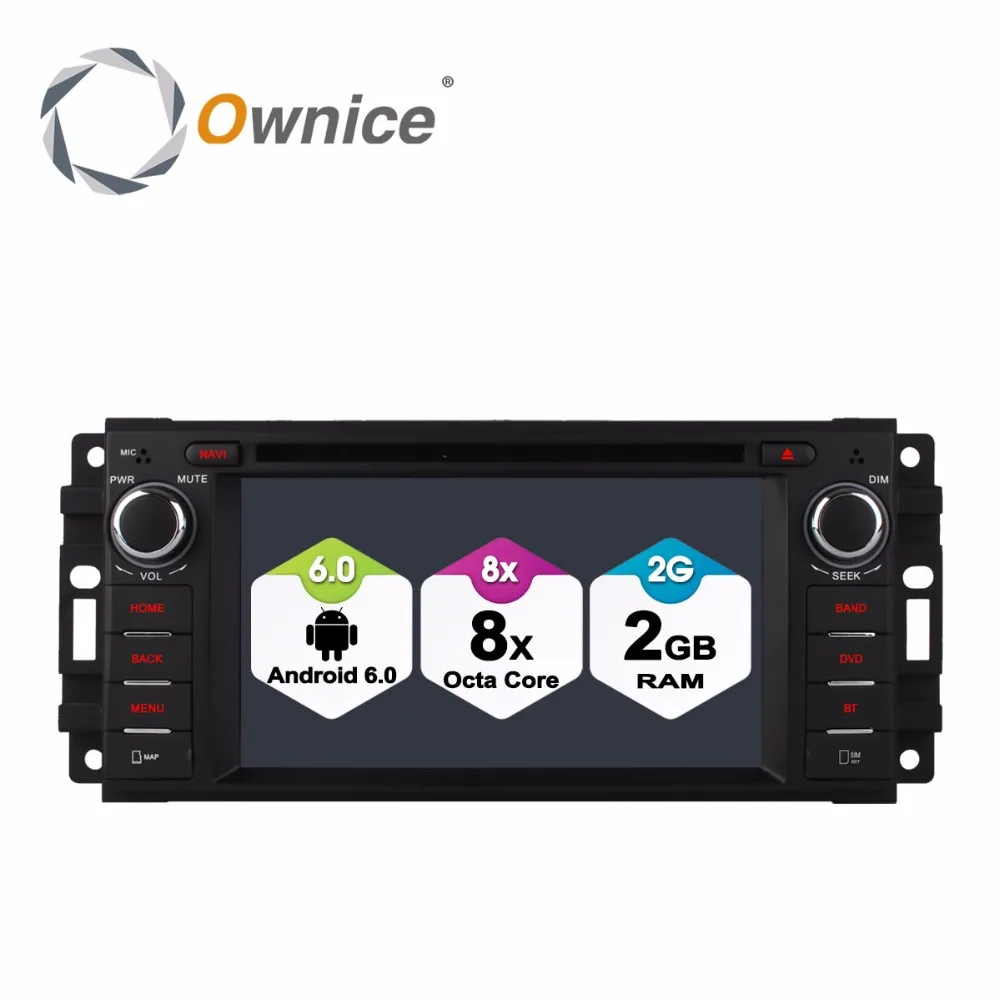 Cheap Android 6.0 8 Octa Core 2GB RAM Car DVD GPS Radio Player For Jeep Commander 2008-2010 Compass 2009-2013 Grand Cherokee 2008-2013 2