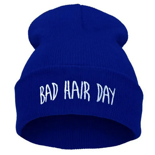 Новые Модные осенние зимние вязаные шапки, повседневные женские шапки, вязаные мягкие эластичные шапки для мужчин и женщин - Цвет: 1 blue
