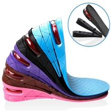 2017 Hot Sale 1 Pair Height Increase Insole Men Women Height Increase Insoles Adjustable Sports Shoes Pad Cushion Inserts for Un
