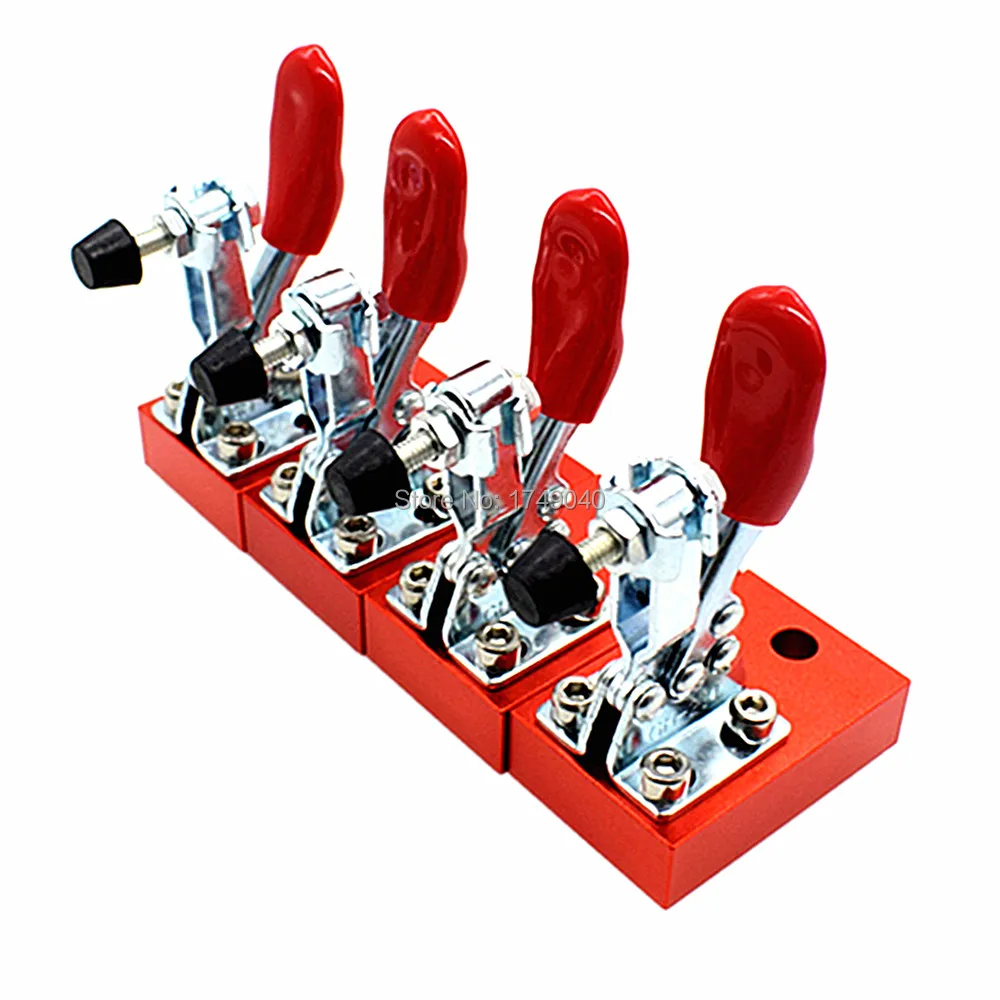 

Fixture Quick Clamp Fixture Plate Engraving Machine Fastening Platen Quick Clamp CNC Holding Engraving Material Tools 4pcs/lot