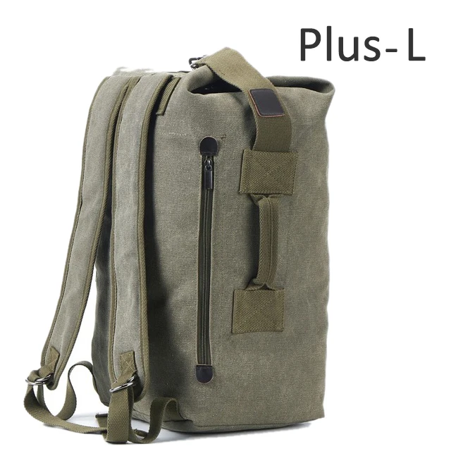 army green big Plus Большая Вместительная дорожная сумка для скалолазания, тактический военный рюкзак, женские армейские сумки, Холщовая Сумка-мешок, спортивная сумка на плечо, мужская сумка XA208WD - Цвет: army green big Plus