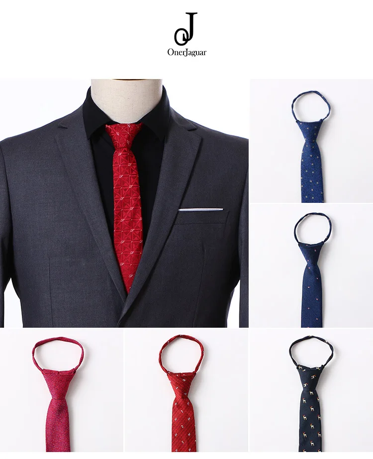 Корейский принт для мужчин zip tie 6,5 см бизнес Банкетный белый галстук шесть полос для продажи