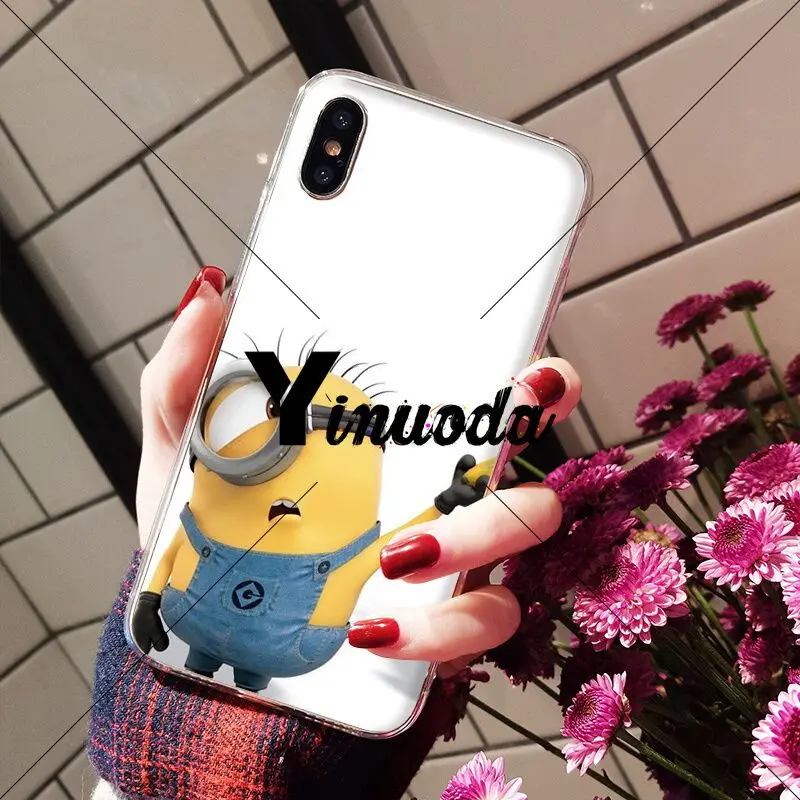 Yinuoda милый чехол для Apple iPhone 8 7 6 6S Plus X XS MAX 5 5S SE XR оптовая цена|Чехлы-накладки| |