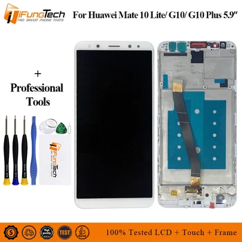 

5.9" 1920x1080 IPS Display for Huawei Mate 10 Lite LCD Touch Screen Digitizer with Frame for Mate 10 Lite LCD Frame Replacement
