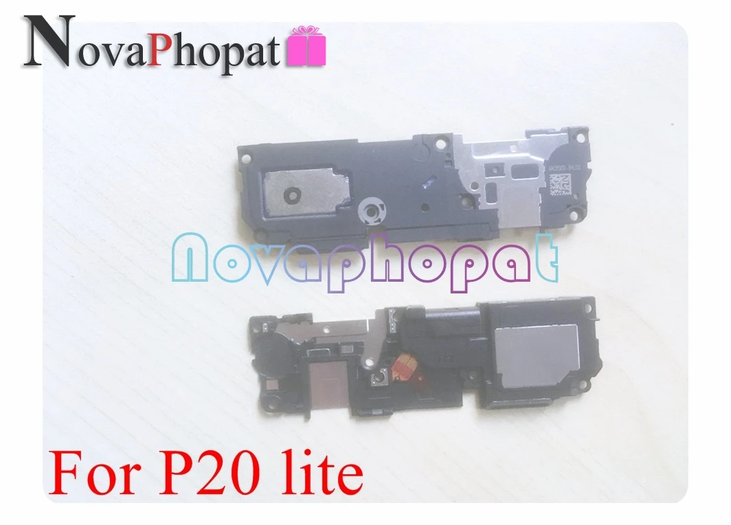 Novaphopat для Huawei P20 lite P20lite зуммер звонка громкий динамик гибкий кабель Nova 3E Замена +