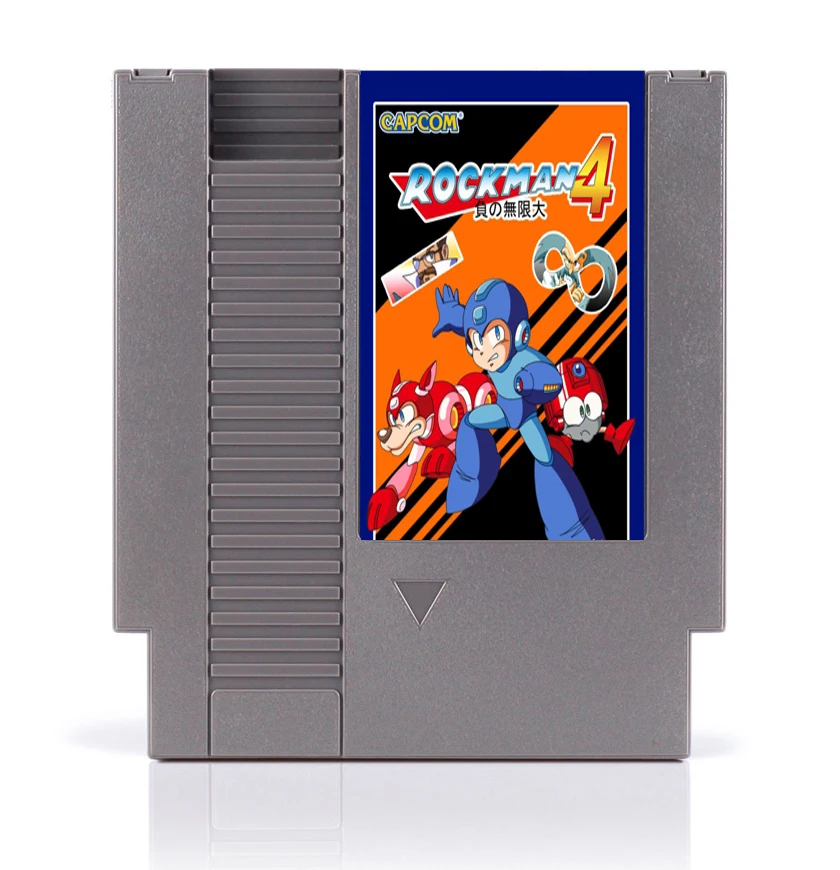 

Rock Man 4 Japanese Language 8 Bit Game Card for 72 Pins Game Consoles