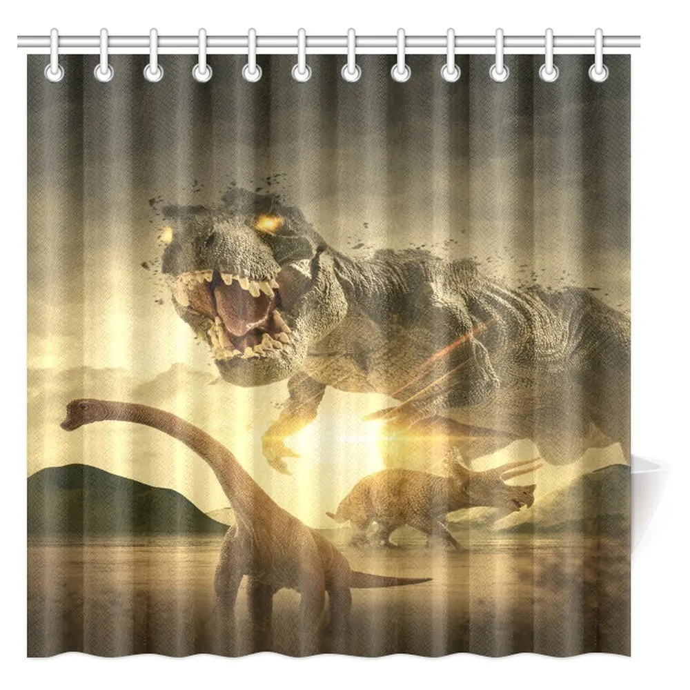 Fantasy House Decor Collection Dinosaurs Fighting Each Other In Fantasy House Decor Collection